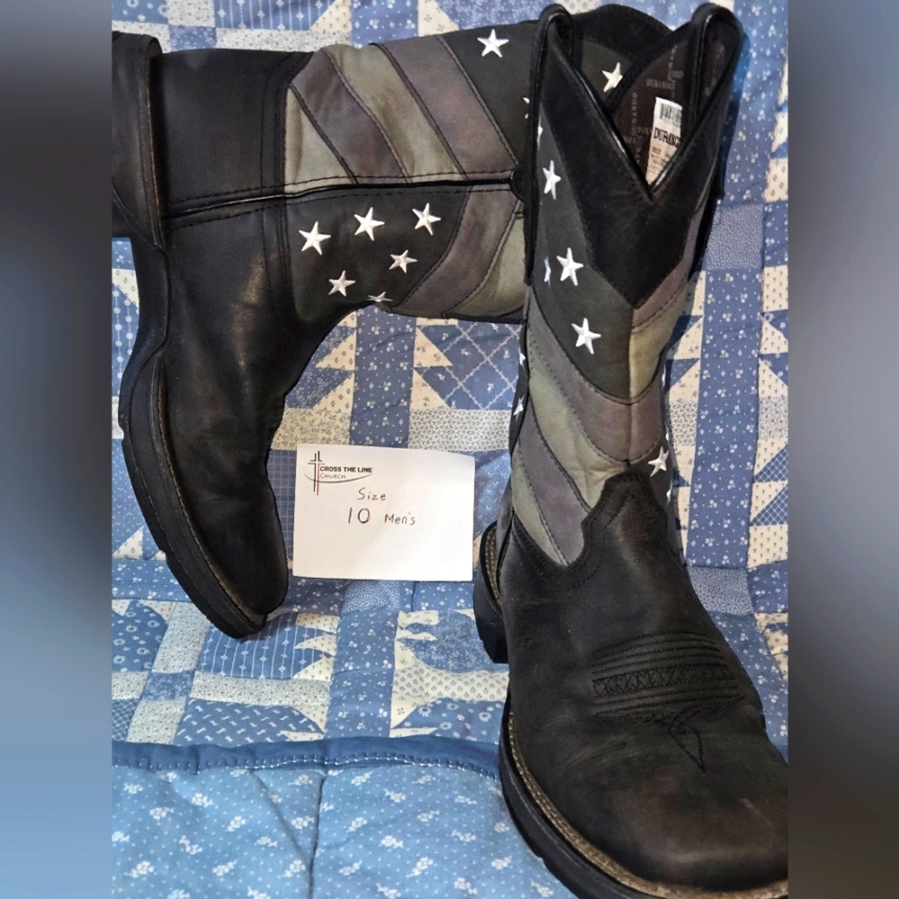 Clothes and shoes and boots
